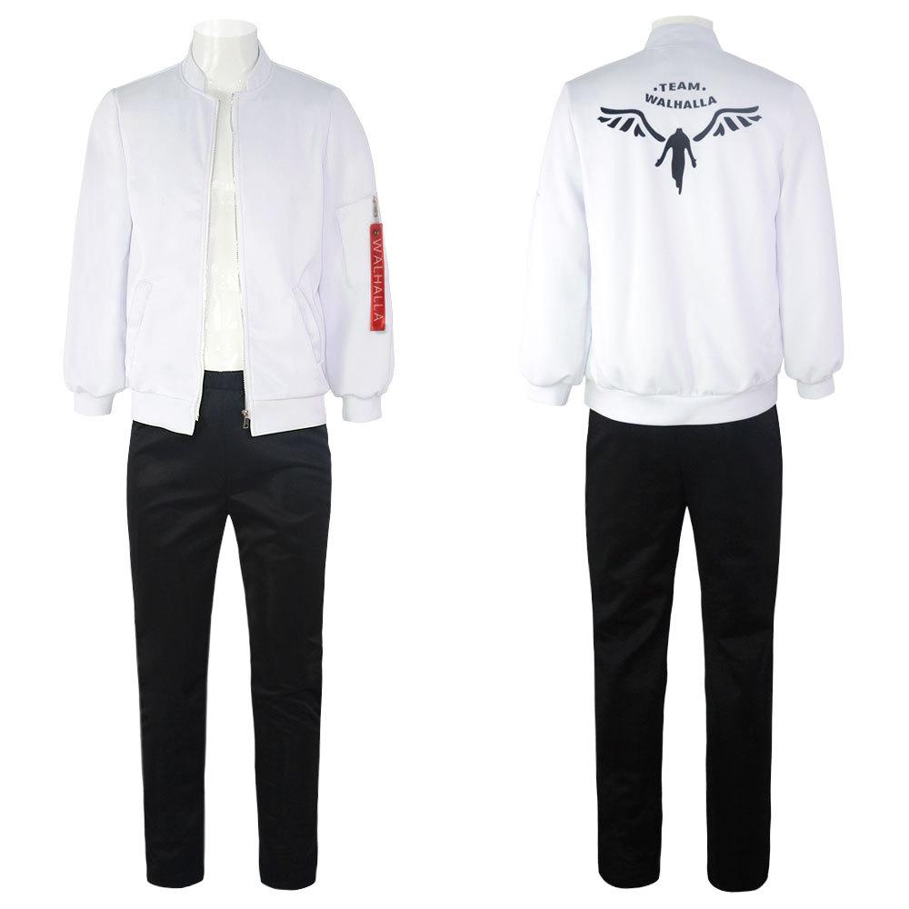 Kazutora Hanemiya Outerwear Cosplay Outfit, Tokyo Revengers Baji Japanese Anime Performance Set