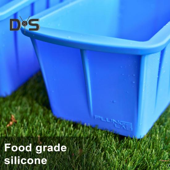 Форма для кубиков льда, очень большая форма для блоков льда, многоразовая гибкая силиконовая форма для кемпинга, рыбалки, пляжных поездок