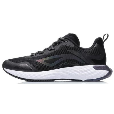 Li Ning Уличные Дышащие и Легкие Низкие Беговые Кроссовки Унисекс Черные ARHR067-1