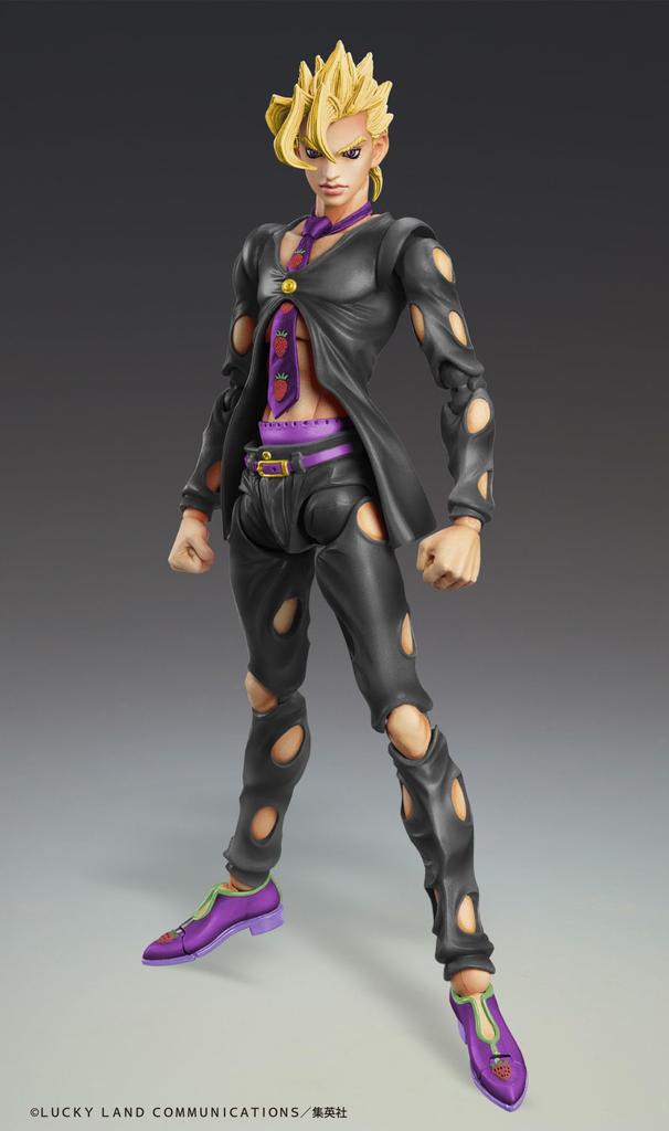 Super Figure Movable Bizarre Adventure Part Cotta Fugo Approximately 150mm Painted Movable Figure "JoJo's 5" "Panna Ver.BLACK" PVC&ABS&Nylon