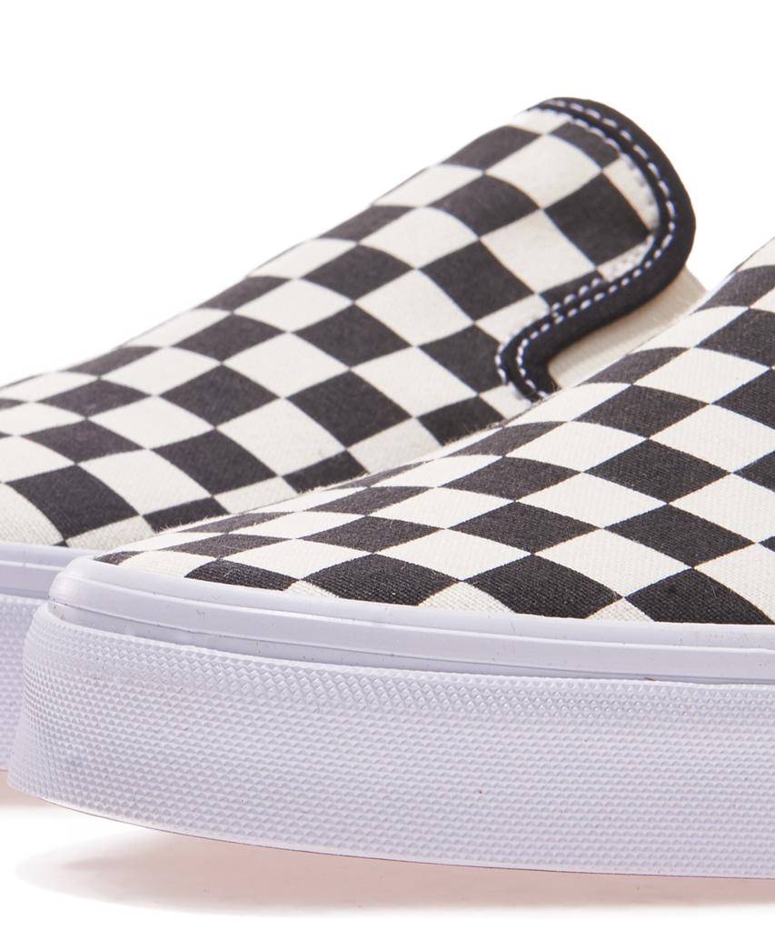 Vans Classic Slip-On Mule - (шахматная доска) черный:Белый/ Vn0004Kteo11