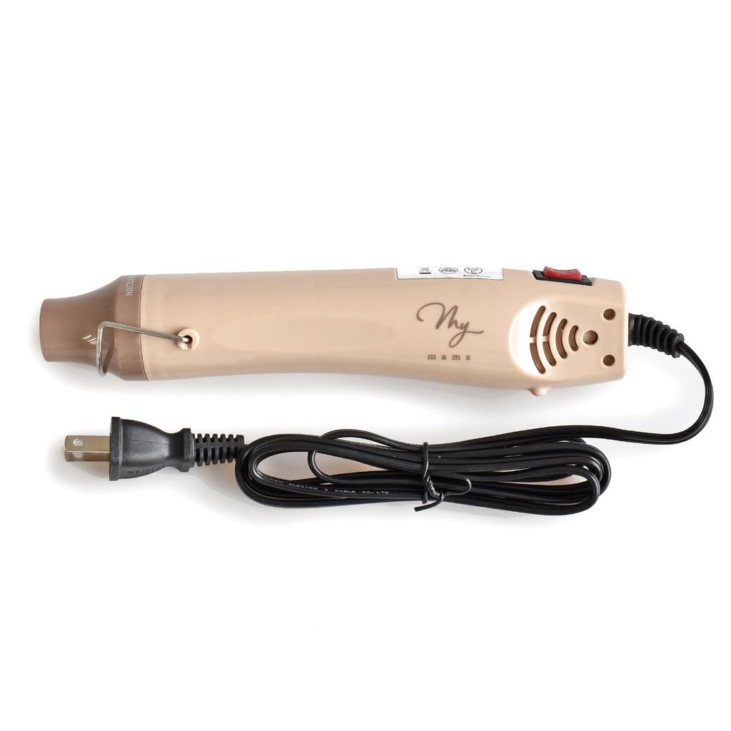 MYmama Embossing Heater, 2-Level Switch, Compact Heat Gun, Bubble Removal, for Resin (Original Color)