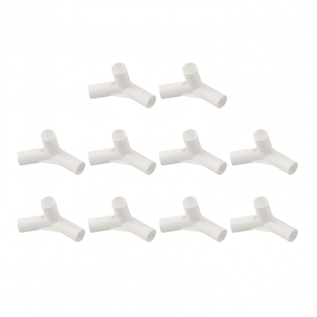 High Strength Canopy Pole Connector for Tents Wardrobes 16mm I D (10PCS)