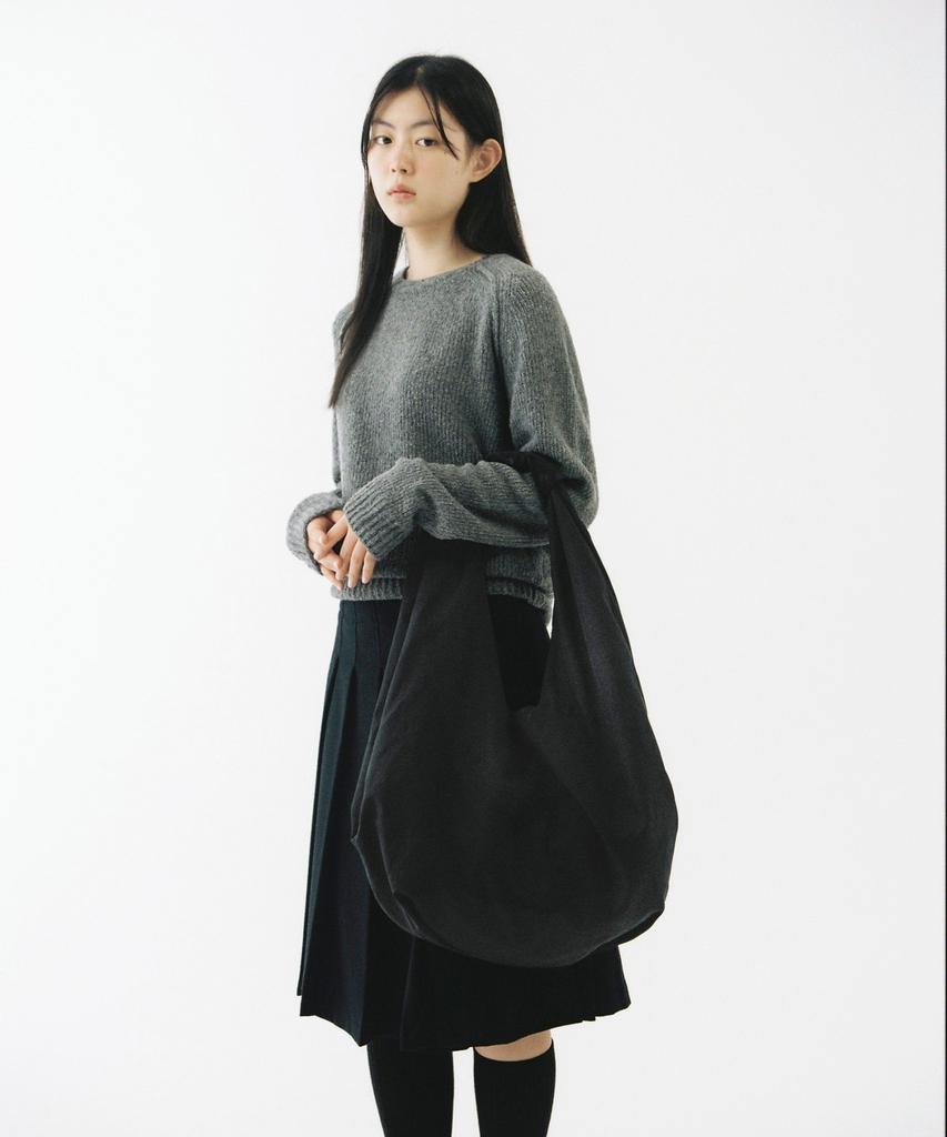 Шерстяной круглый вязаный свитерок Ohesio, Серый