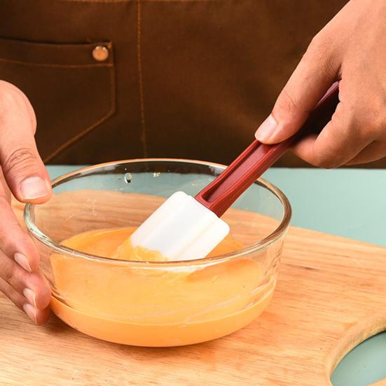 Набор силиконовых лопаток 3 шт. Жаростойкий скребок и шпатель для джемов, масла