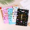 10Pcs Star Aluminum Film Bag Birthday Party Candy Bags Goodie Bag Plastic Treat Bags Gift Wrap With Handles Favor Bags