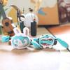 Cute Cute 2D Hatsune Miku Doll Small Pendant Plush Toy Doll Bag Coin Wallet Doll