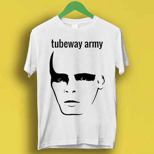 Армия Tubeway Панк-рок Ретро Крутой Подарок Футболка T-Shirt P1334