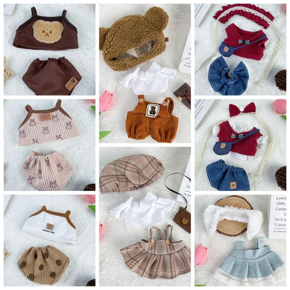 Skirt Cotton Doll Dress Toy Accessories Plush Toy Clothes Cotton Doll Accessories