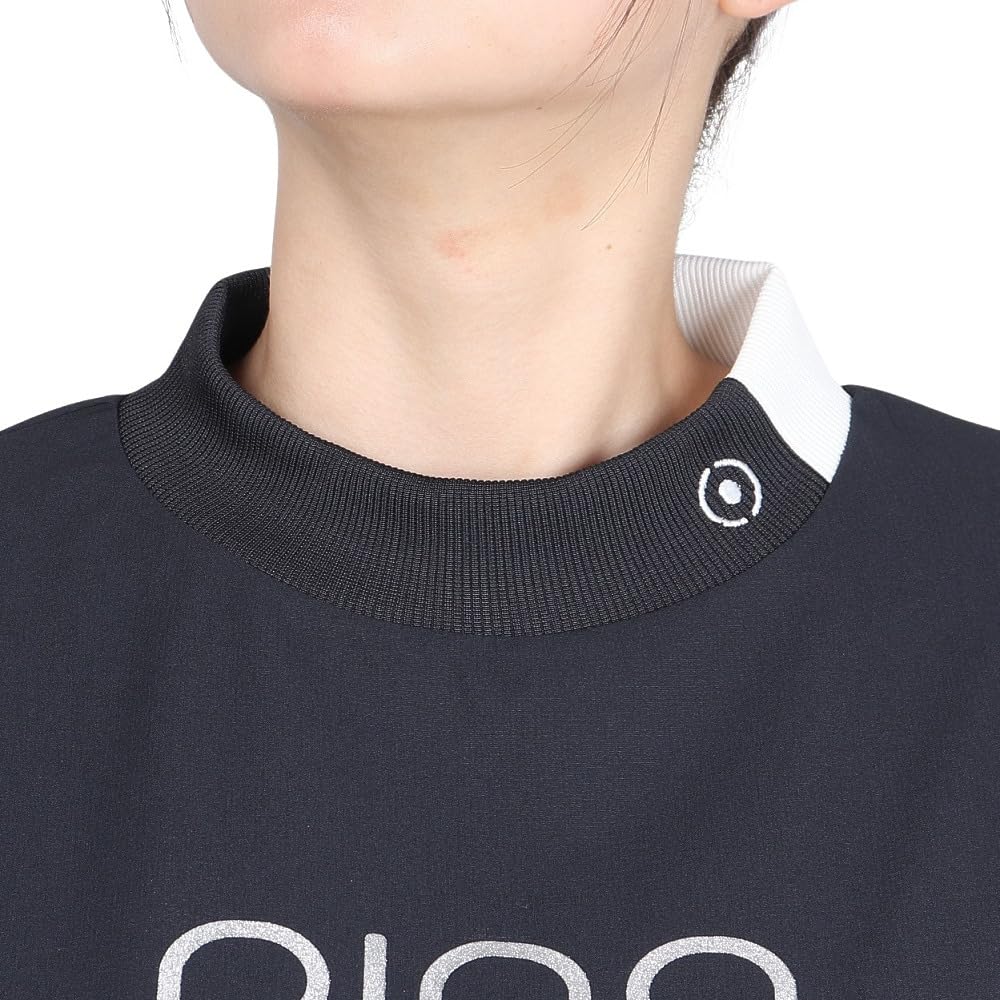 Женская футболка с коротким рукавом и высоким воротом от Ping Apparel (Сохранение тепла) / Гольф / Защита от холодной погоды / 622-4267802 010_Черный M