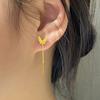 1Pair Gold Color Butterfly Tassel Ear Wire  Drop Ear Line Long Hanging Earrings For Women Ear Accessories Jewelry