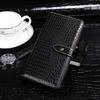 IDEWEI For Xiaomi Poco F6 5G/Redmi Turbo 3 5G Case PU Leather Crocodile Texture Wallet Phone Cover