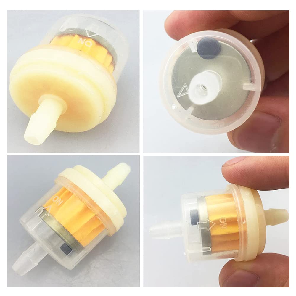 YFFSFDC Топливный фильтр Набор хомутов для топливного шланга Универсальный бензиновый фильтр Мотоциклетные автотовары