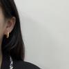 Изысканные Модные Геометрические Серьги-Молотки Женские Необычные Простые Серьги-Кольца Дизайн Легкой Роскоши Модные Универсальные Серьги