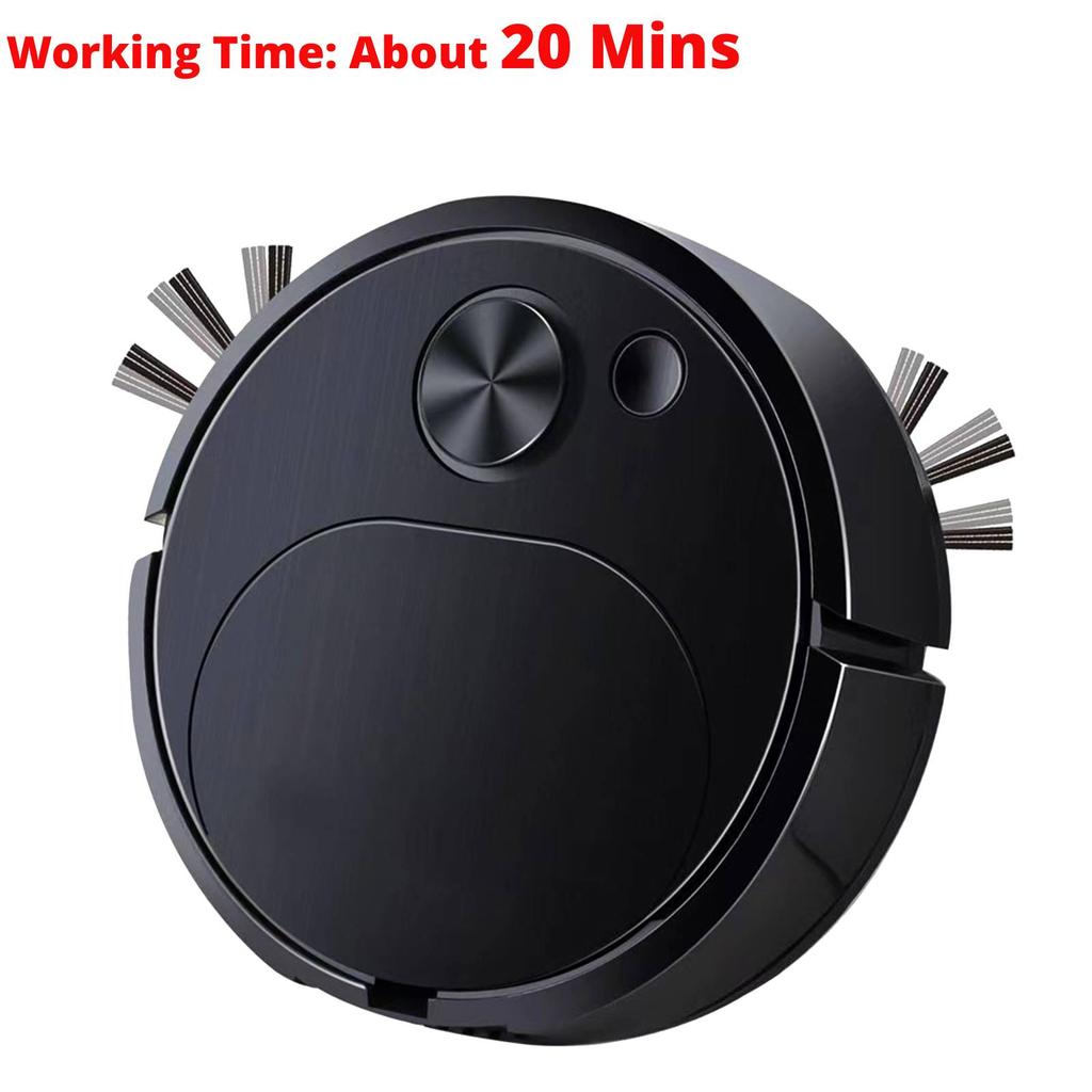 Бытовой робот-пылесос, время работы 20 минут, робот-пылесос для уборки пола, спальни, мрамора, шерсти домашних животных, сухая швабра, подметальная машина