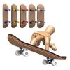 Мини Фингерскейт Игрушка с Колесами на Шарикоподшипниках Профессиональная Деревянная Сплавная Маленькая Фингерборд Подростки Взрослые Спортивный Тренировочный Реквизит
