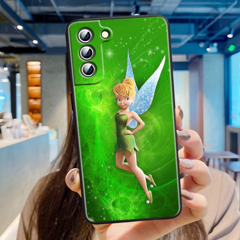 Animation Peter Pan Cut For Samsung Galaxy S24 S23 S22 S21 S20 FE S10 S10E Plus Ultra Pro Lite 5G Black Back Phone Case