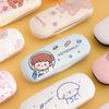 Cartoon PU Leather Women Glasses Box Reading Glasses Case Eyeglass Hard Box Spectacle Case