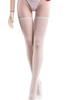 Fire Girl Toys White Stockings Women Soldier Wardrobe Series Seamless Mesh Socks for Scale Action Figures Not Include Body and [TOYBARJAPAN]