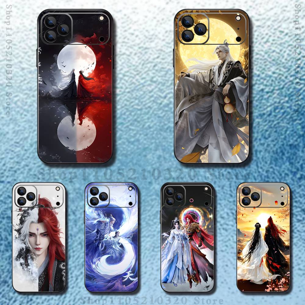 Чехол для телефона Renegade Immortal Xian Ni для iPhone 17,16,15,14,13,12,11,Pro,Max,Plus,E,Air,Mini Защитный чехол из ТПУ