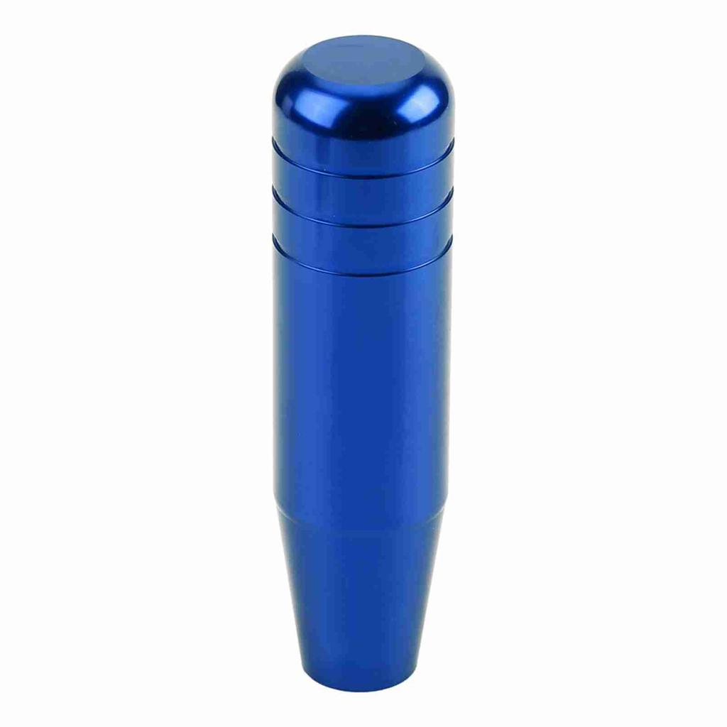 Universal Aluminum Alloy Car Manual Gear Shift Knob Handle Shifter Lever 13cm Blue
