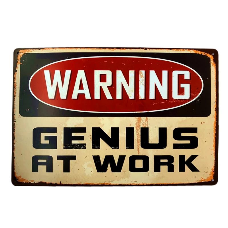 Vintage No Trespassing Metal Signs Beware Poster Plates Sign Warning Fallout Metal Plaque Tin Sign Farmhouse Wall Decoration