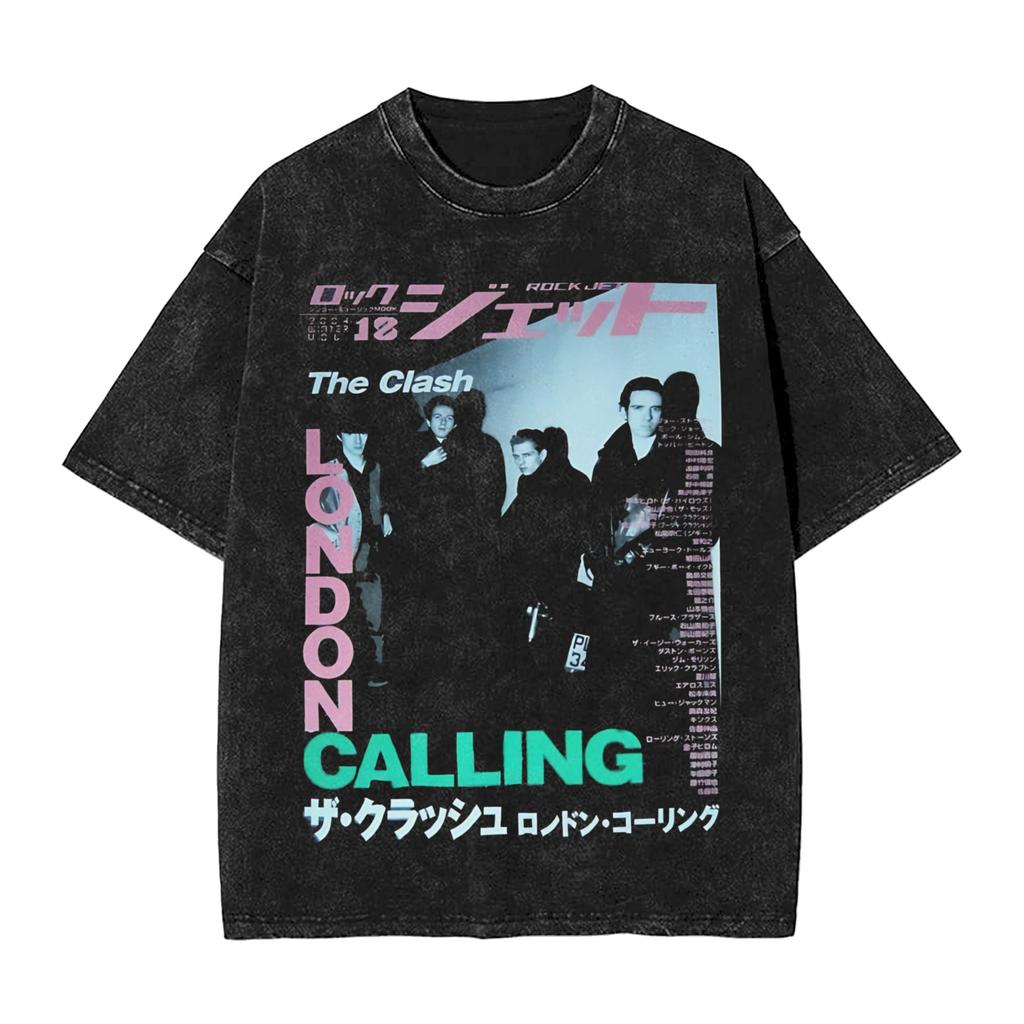 The Clash Design TShirt Trending TShirts Short Sleeve YK Basic Tops Beach Casual ONeck Plus Size Clothes