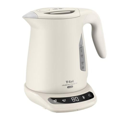 Tefal Electric Kettle 1.2L Temperature Adjustment 8 Levels Tipping Over Hot Water Leak Lock "Justin Lock Control" Steam Saving Design Heat Retention I