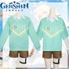 Венди Genshin Impact Праздничная Повседневная Одежда для Ролевых Игр Украшение на Грудь