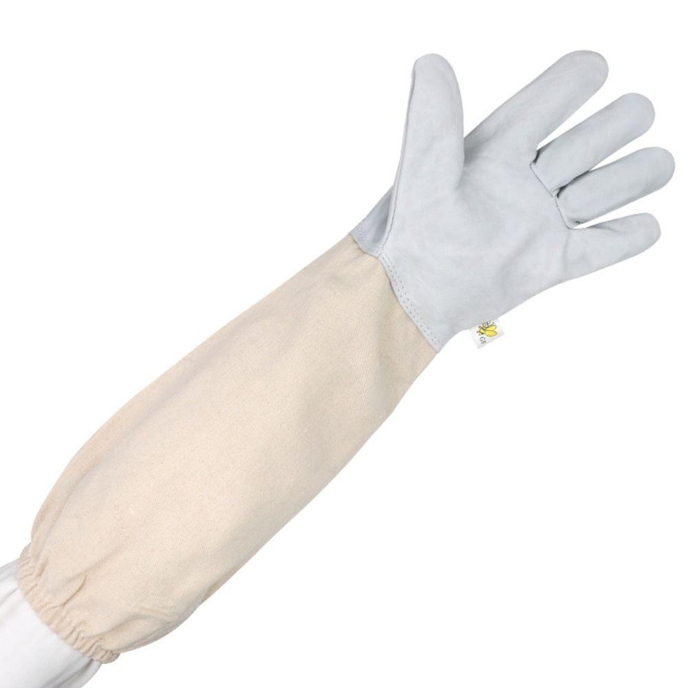 1 Pair Safe Anti-bee Gloves Professional Beehive Tools Beekeeping Gloves Beekeeping Tools