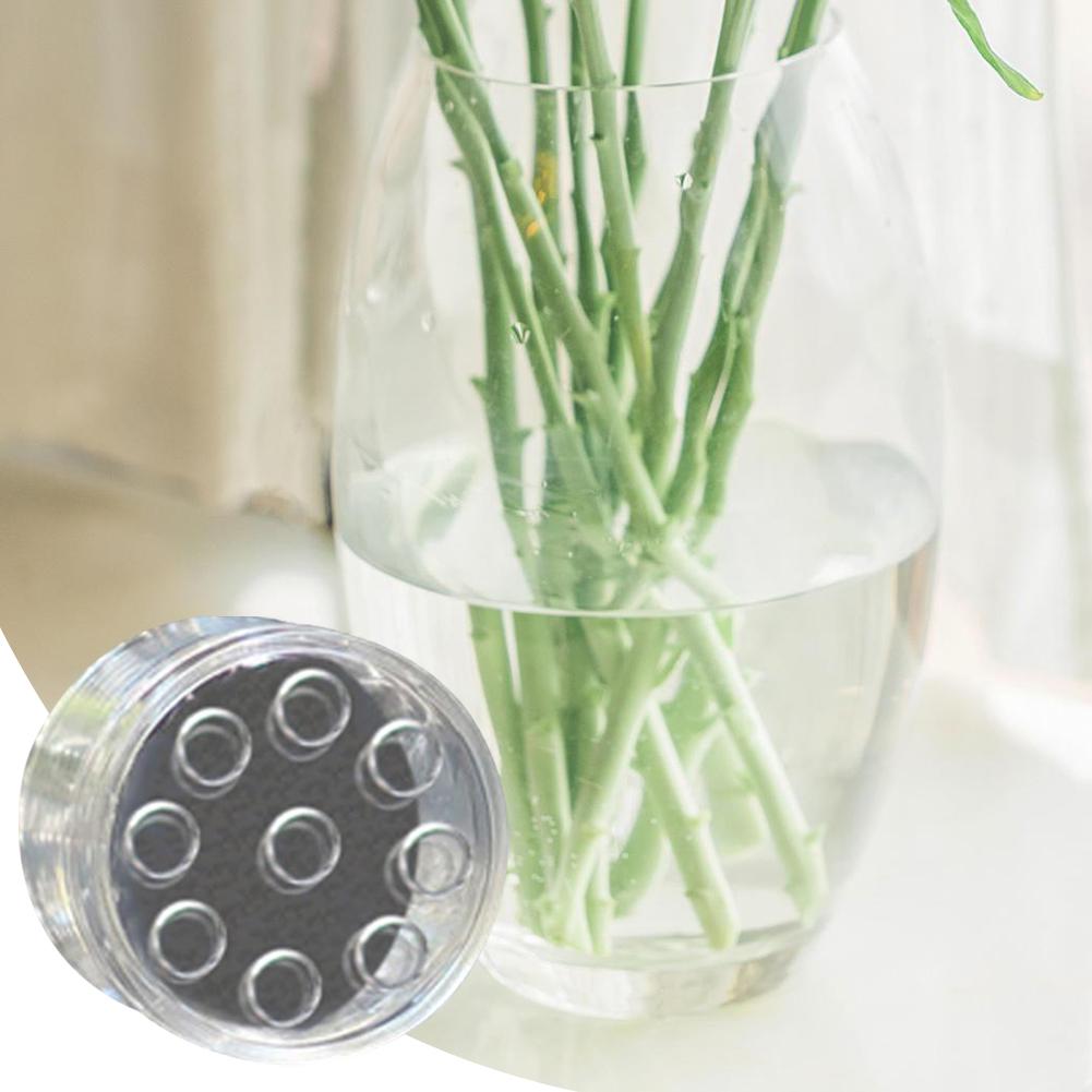 1/2 Pcs Spiral Stem Holder Plastic Bouquet Floral Arranger DIY Bouquet Twister Flower Arrangement Holder Transparent