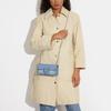 COACH Morgan Fabric With Cow Leather Shoulder Bag, Crossbody Bag Small Women's Cornflower Blue CH150-SVM6A