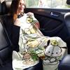 1pc Dessert Pochacco Blanket, Home Decorative Throw Blanket for All Seasons, Living Room, Travel, Camping, Car Blankets, Beach, Office Naps, Perfect G