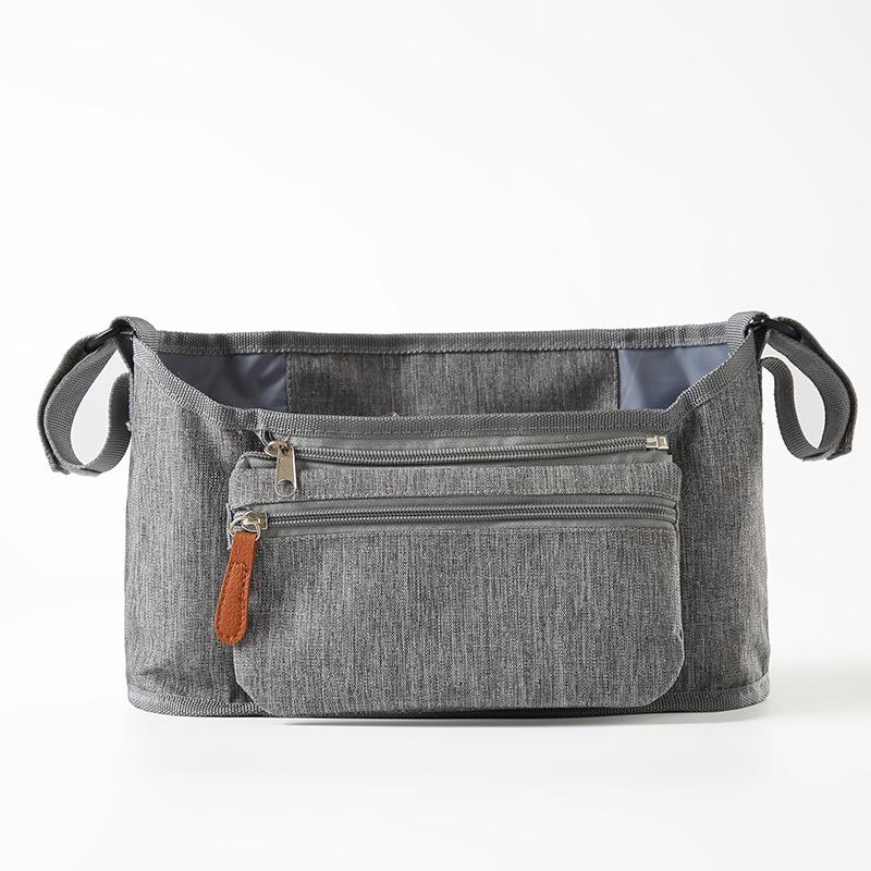 Сумка для детской коляски, универсальная износостойкая сумка для подгузников, многокарманная дорожная сумка для мам, держатель для стаканчиков, органайзер для детской коляски