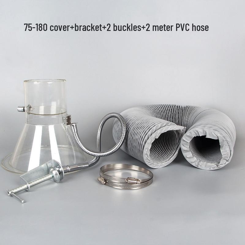 Паяльный вытяжной колпак Соединитель раструба для удаления дыма - Доступен в размерах 2,5, 3 и 4 дюйма