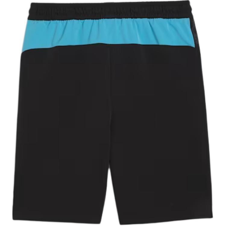 PUMA Manchester City TECH 6' Woven Shorts Men Casual Shorts Men's Black Demon Blue 778770-53