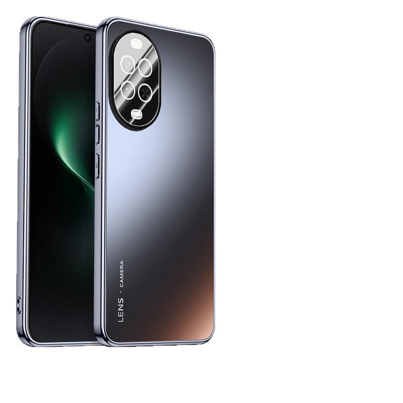 Матовый гальванический чехол Huawei Nova15Pro с защитой объектива камеры для Nova11/12/13/14u