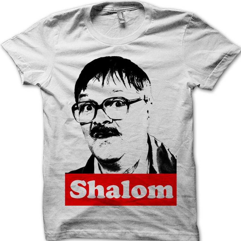 Friday Night Dinner Funny Jim Bell Shalom Jackie Parody TV Show T Shirt 8938
