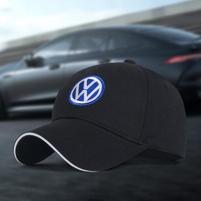 2026 Горячая Для VW VOLKSWAGEN Автомобильная Кепка-Утиный Клюв Для Volkswagen VW GOLF Polo Tiguan PASSAT 3D Кепка Бейсболка Кепка Регулируемая C