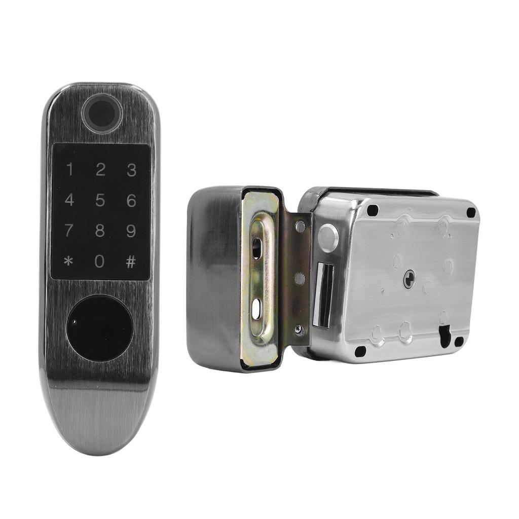 Умный дверной замок безопасности 5 способов разблокировки Электронный биометрический дверной замок с отпечатком пальца