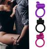 Yousheng Male Masturbator Long-lasting Convenient Safety Material Wireless Exquisite Enhance Happiness Silicone Vibrating Penis Lock Ring for Men