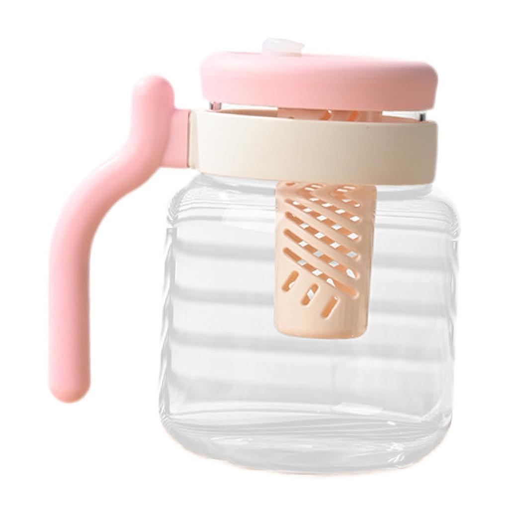 Стеклянная кружка для заваривания чая с ситечком, бутылка для воды 950 мл для пикников и тренировок