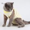 Хлопковый послеоперационный мини комбинезон на липучке для кошек