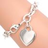 TIFFANY&Co. Return To TIFFANY & Co. Bracelet Heart Silver925 29.8g Women Used