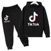 Tiktok Boys and Girls Hoodie+leggings Sweater Suit