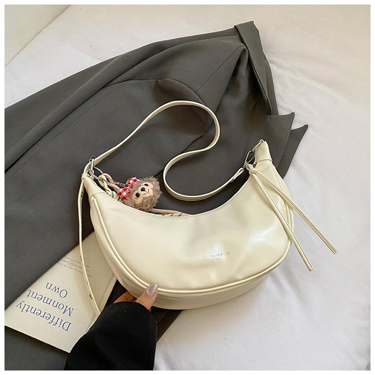 Нишевый дизайнерский клатч-рог женский большой вместимости 2025 новый модный трендовый модный на плечо сумка-мессенджер женская сумка-пельмень