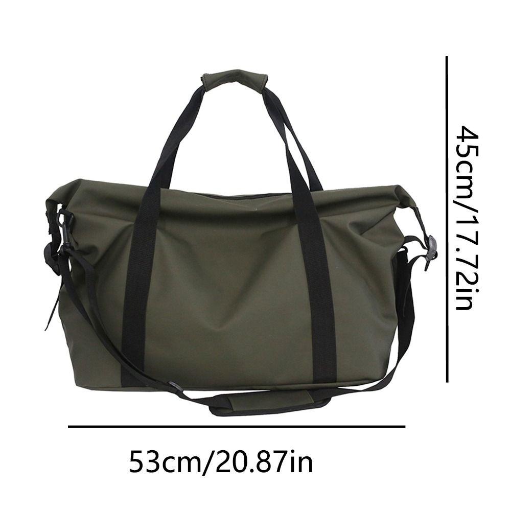 Large Capacity Travel Duffel Bag Waterproof Women's Clothing Tote Oxford Gym Handbags Weekend