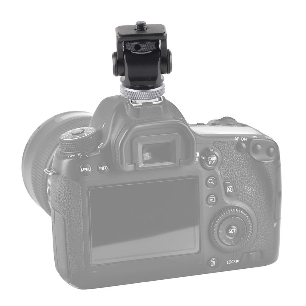 Крепление «горячий башмак» держатель для монитора, вспышки, микрофона, винт 1/4", аксессуар для камеры