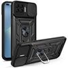 Чехол для Oppo Reno4 Lite Чехол OPPO F17 Pro чехол oppo A93 4G Магнитное кольцо-держатель Бронированный чехол для телефона Защита камеры сдвижной задняя крышка