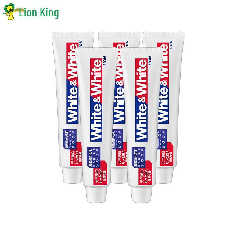 Отбеливающая зубная паста Lion White&White